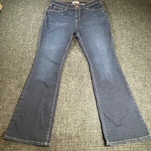 Denizen  Levi's Womens Mid-Rise Bootcut Jeans Dark Wash 12M W31 L32 66899-0081